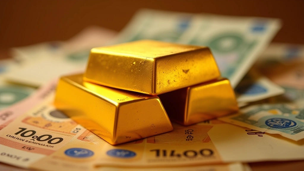 Složení devizových rezerv ČNB — měny a zlato v procentech