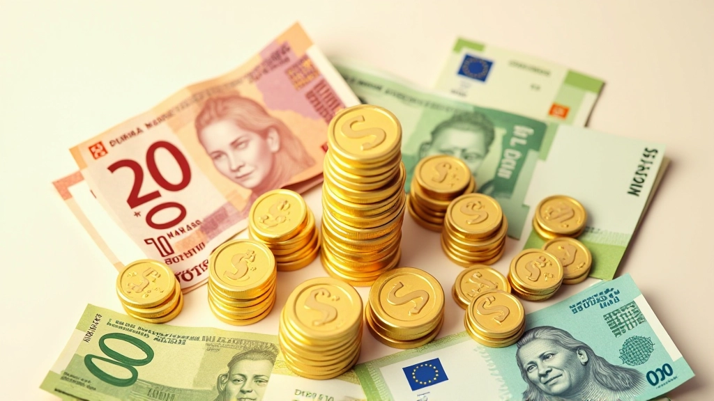 Grafika znázorňující devizové rezervy jako součást finančních aktiv